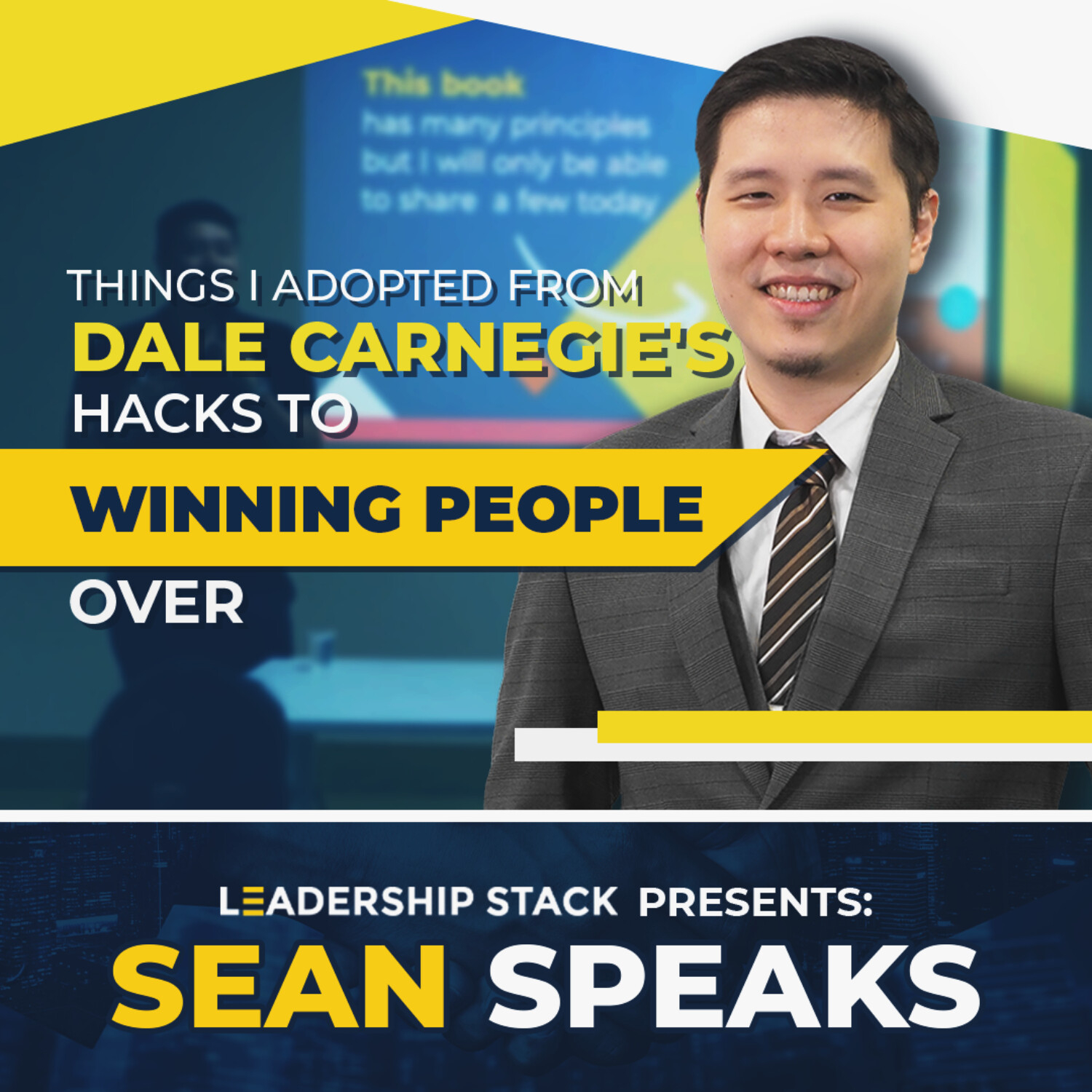 Things I Adopted from Dale Carnegie's Hacks to Winning People Over | Sean Speaks episode artwork