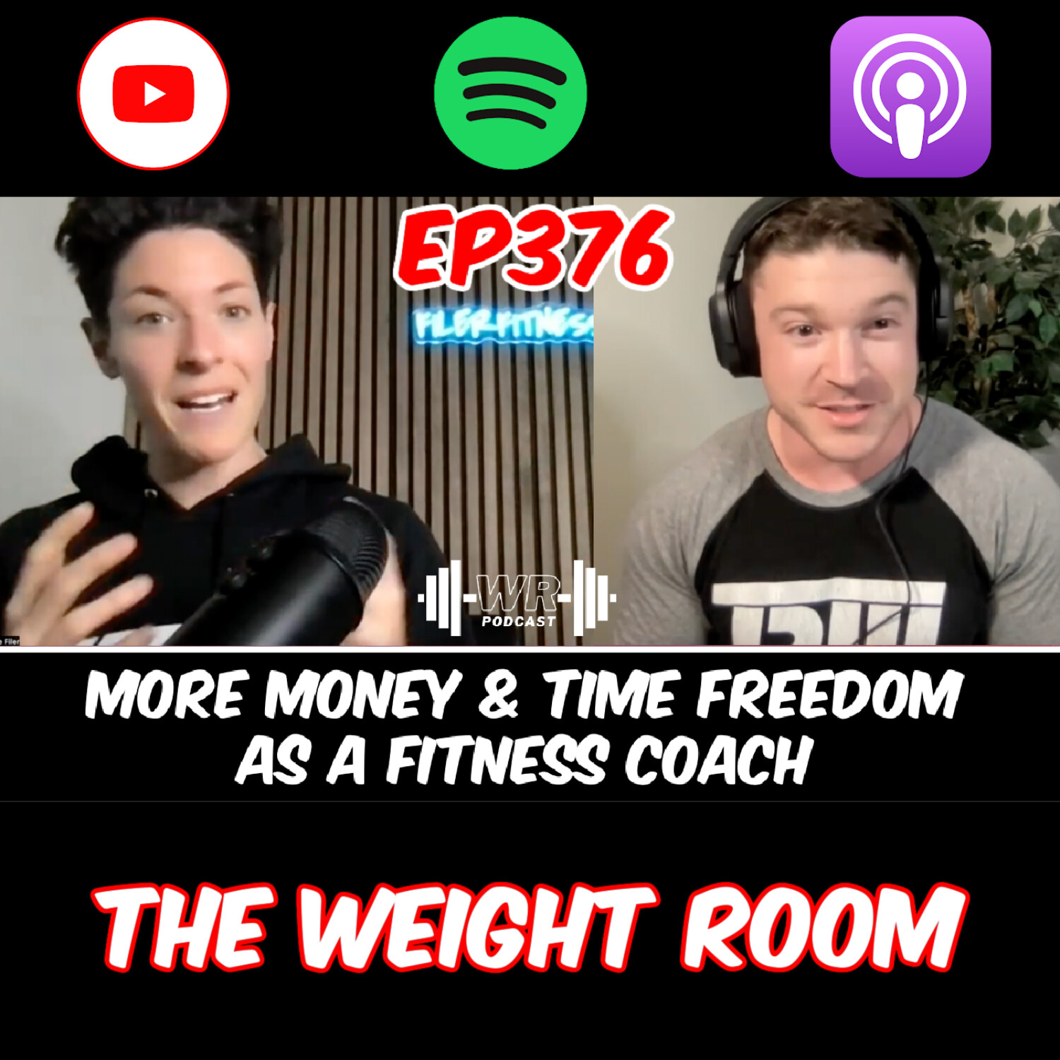 cover of episode EP376: Growing Your Fitness Coaching Business with Business Coaches,  Jaime and Isaac