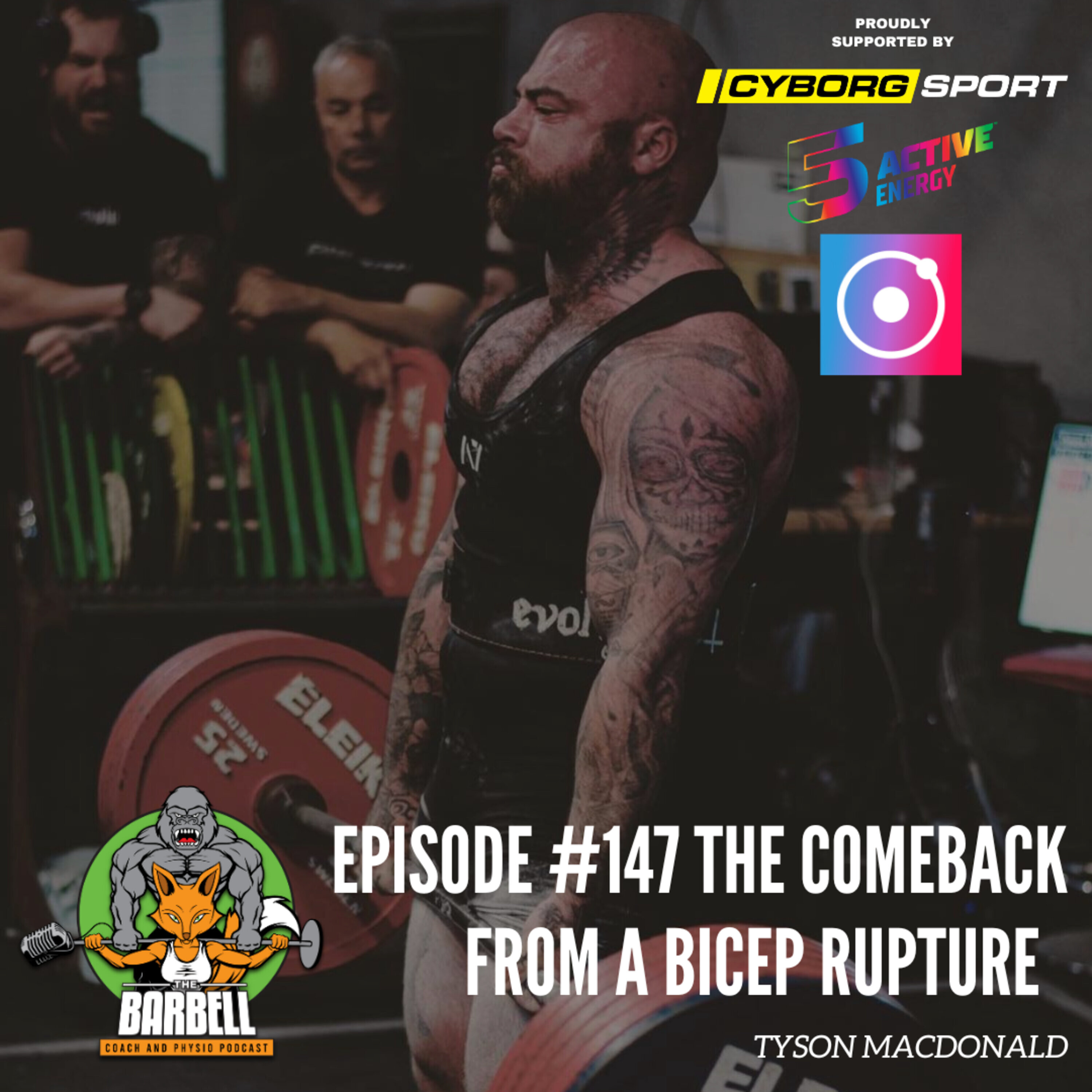 EPISODE #147 THE COMEBACK FROM A BICEP RUPTURE EPISODE #147 THE COMEBACK FROM A BICEP RUPTURE