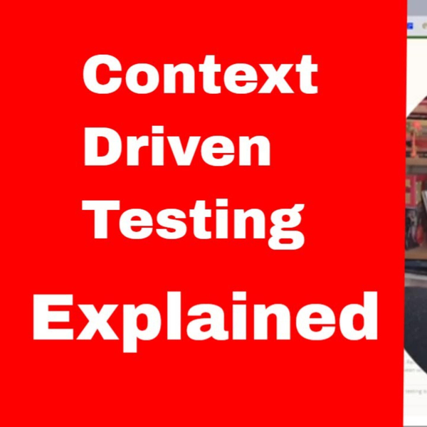 Context in Context Driven Testing artwork