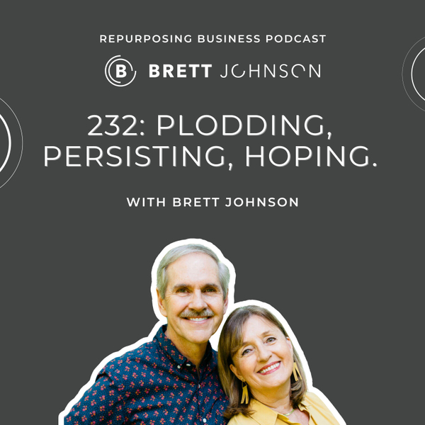 232: Plodding, Persisting, Hoping with Brett Johnson artwork