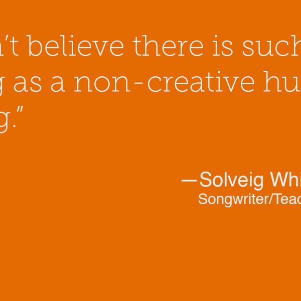 14 - Get good at everything or work with others. A Solveig Whittle interview. artwork