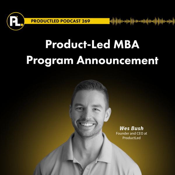 Product-Led MBA Program Announcement artwork