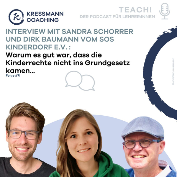  Warum es gut war, dass die Kinderrechte nicht ins Grundgesetz kamen...- Interview mit Dirk Baumann und Sandra Schorrer vom SOS Kinderdorf e.V. Campus artwork