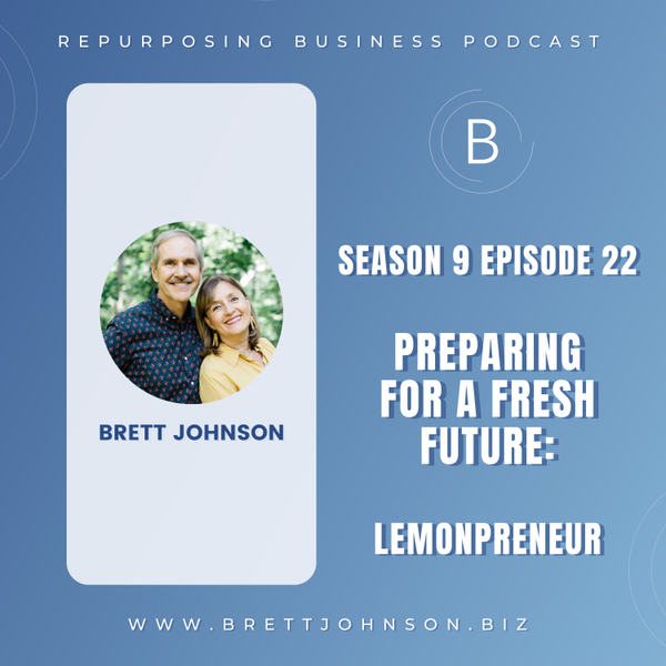 LEMONpreneur with Brett Johnson artwork