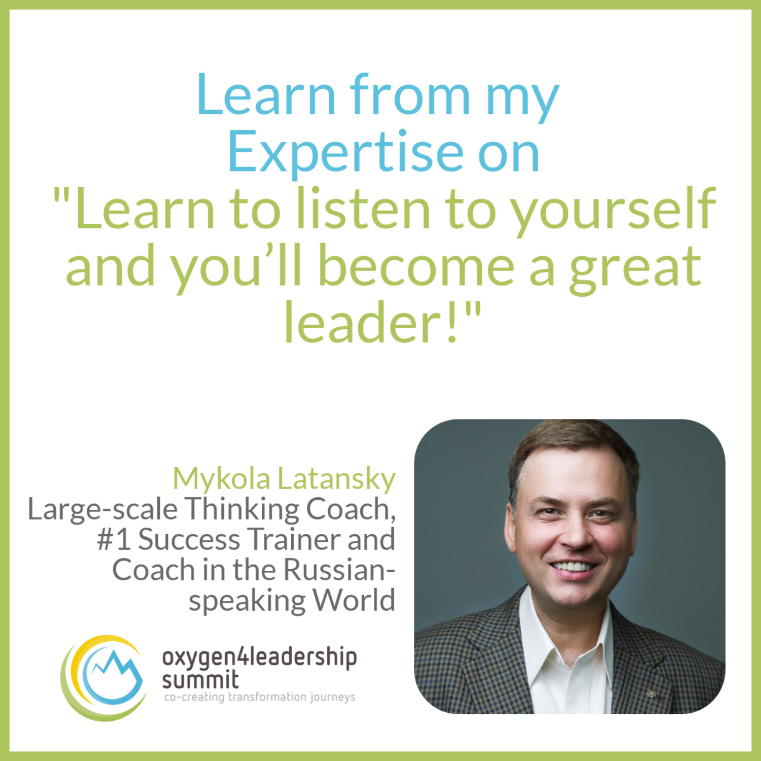 The oxygen4leadership Podcast
