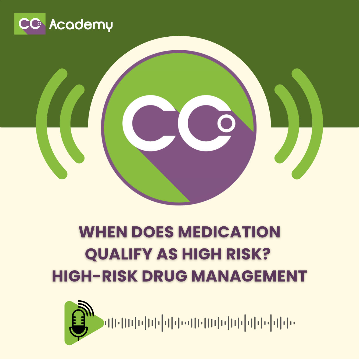When Does Medication Qualify as High Risk? High-Risk Drug Management