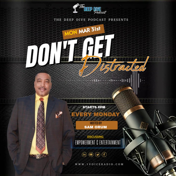 Don't get distracted artwork