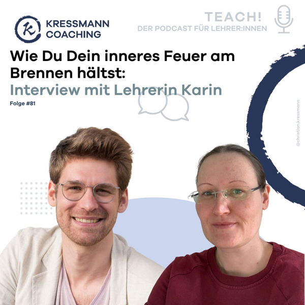 Wie Du Dein inneres Feuer am Brennen hältst: Interview mit Lehrerin Karin artwork