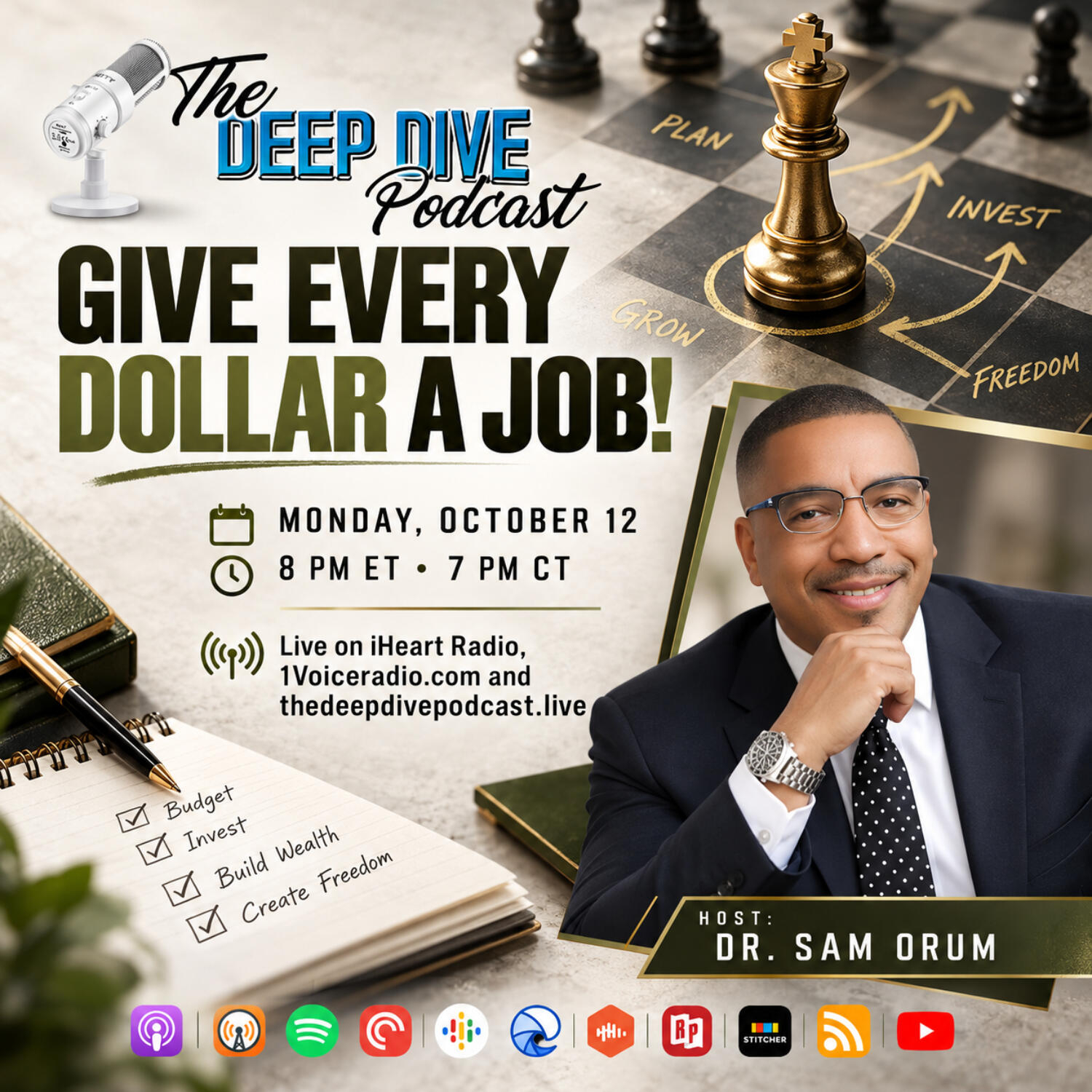 Give every dollar a job!