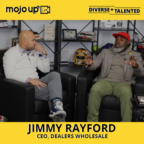 Jimmy Rayford: Mojo Up Live - Diverse + Talented with Travis Brown artwork