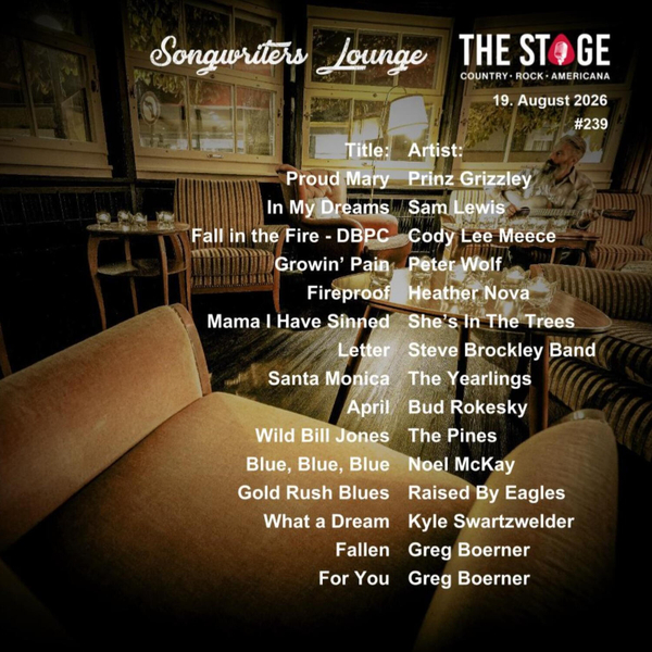 Songwriters Lounge vom 19. August 2026 artwork