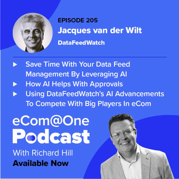 Jacques van der Wilt - Save Time With Your Data Feed Management By Leveraging DataFeedWatch’s AI Advancements artwork