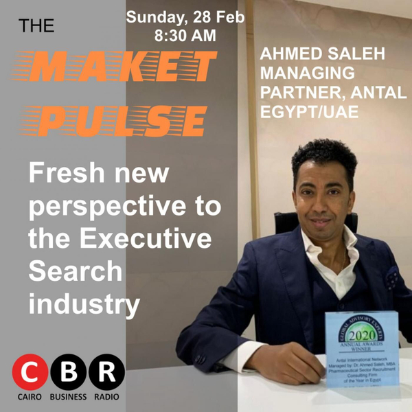 The Market Pulse - Executive Search Industry - Ahmed Saleh - Antal artwork