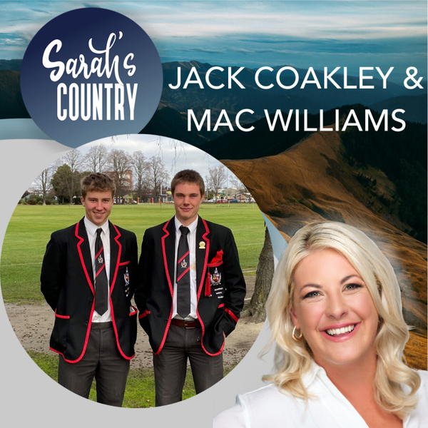 “Kids learn hard work pays off“ with Jack Coakley & Mac Williams, 2020 FMG Junior Young Farmer of the Year artwork