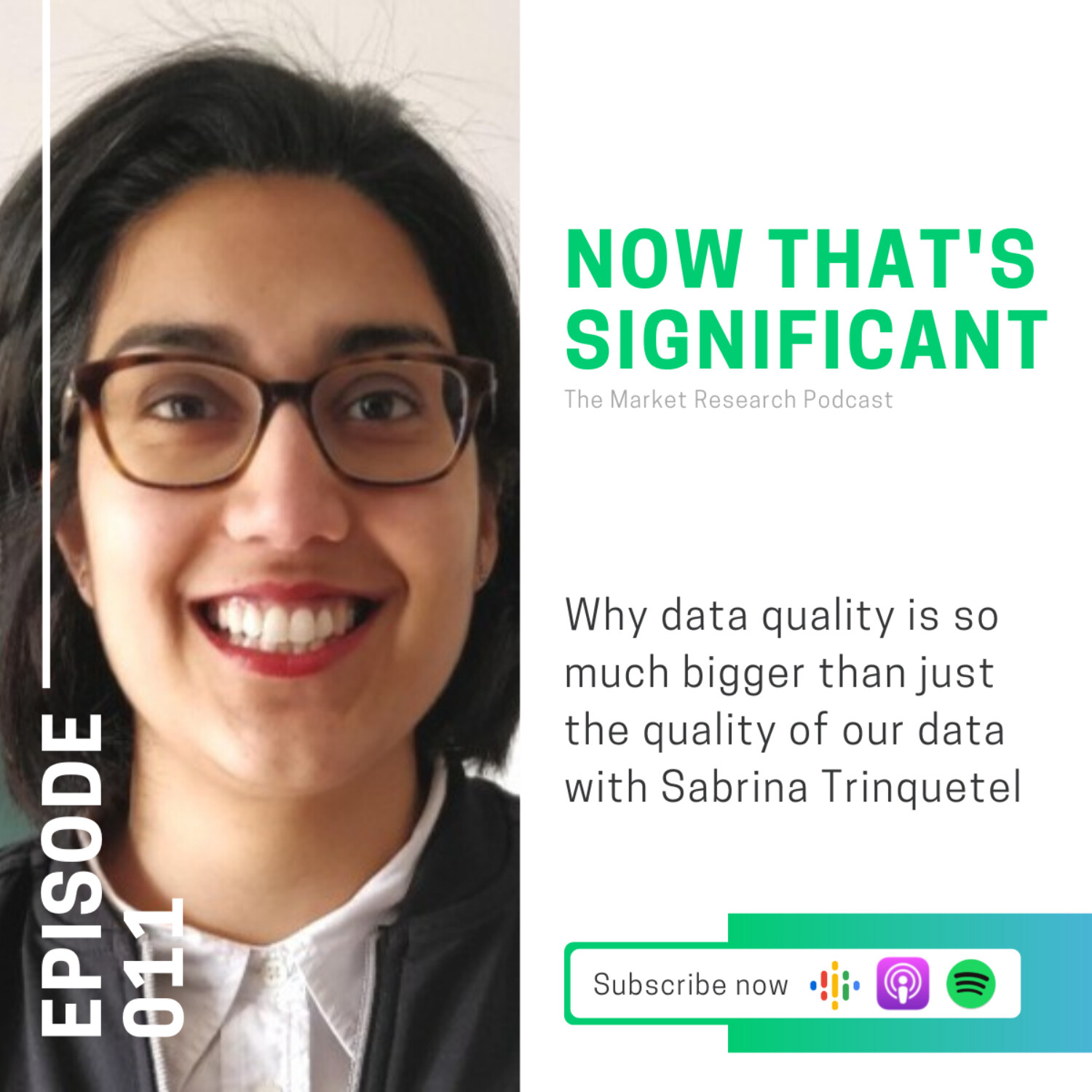 Why data quality is so much bigger than just the quality of our data with Sabrina Trinquetel