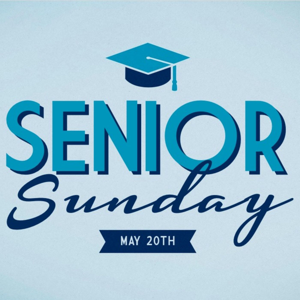 Senior Sunday 2018 artwork