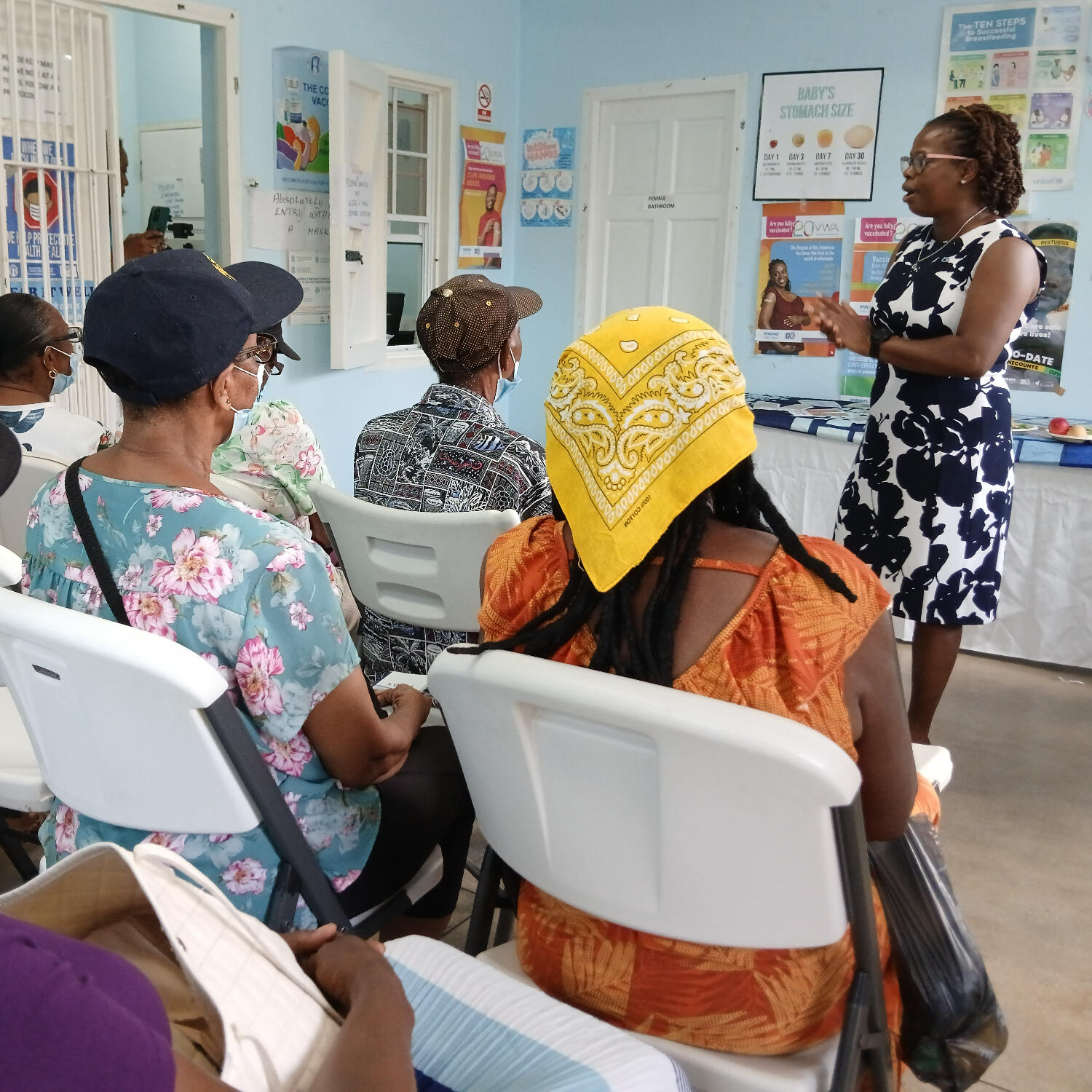Diabetes Awareness Activity at the Ti Rocher Castries Wellness Centre