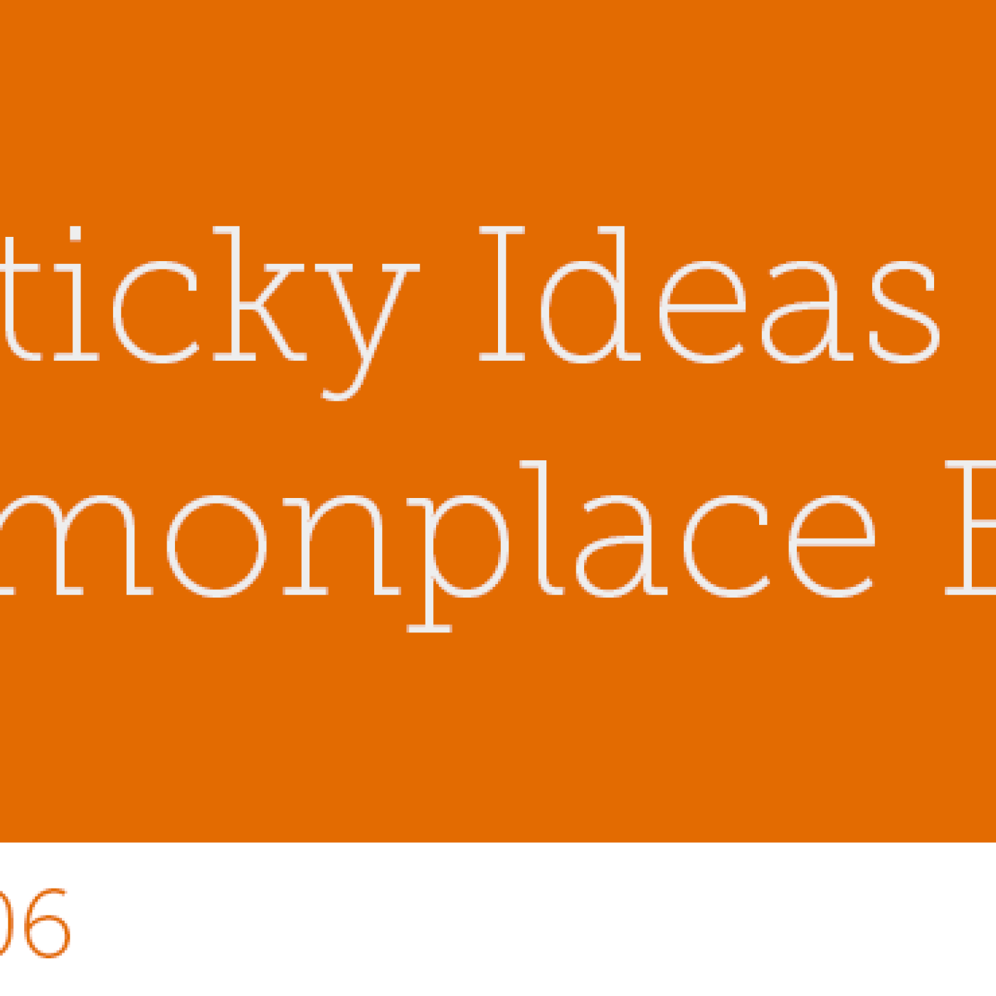 106 – Sticky ideas & commonplace books - podcast episode cover