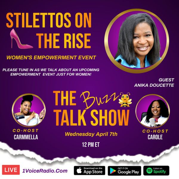 Stilettos on the rise event artwork
