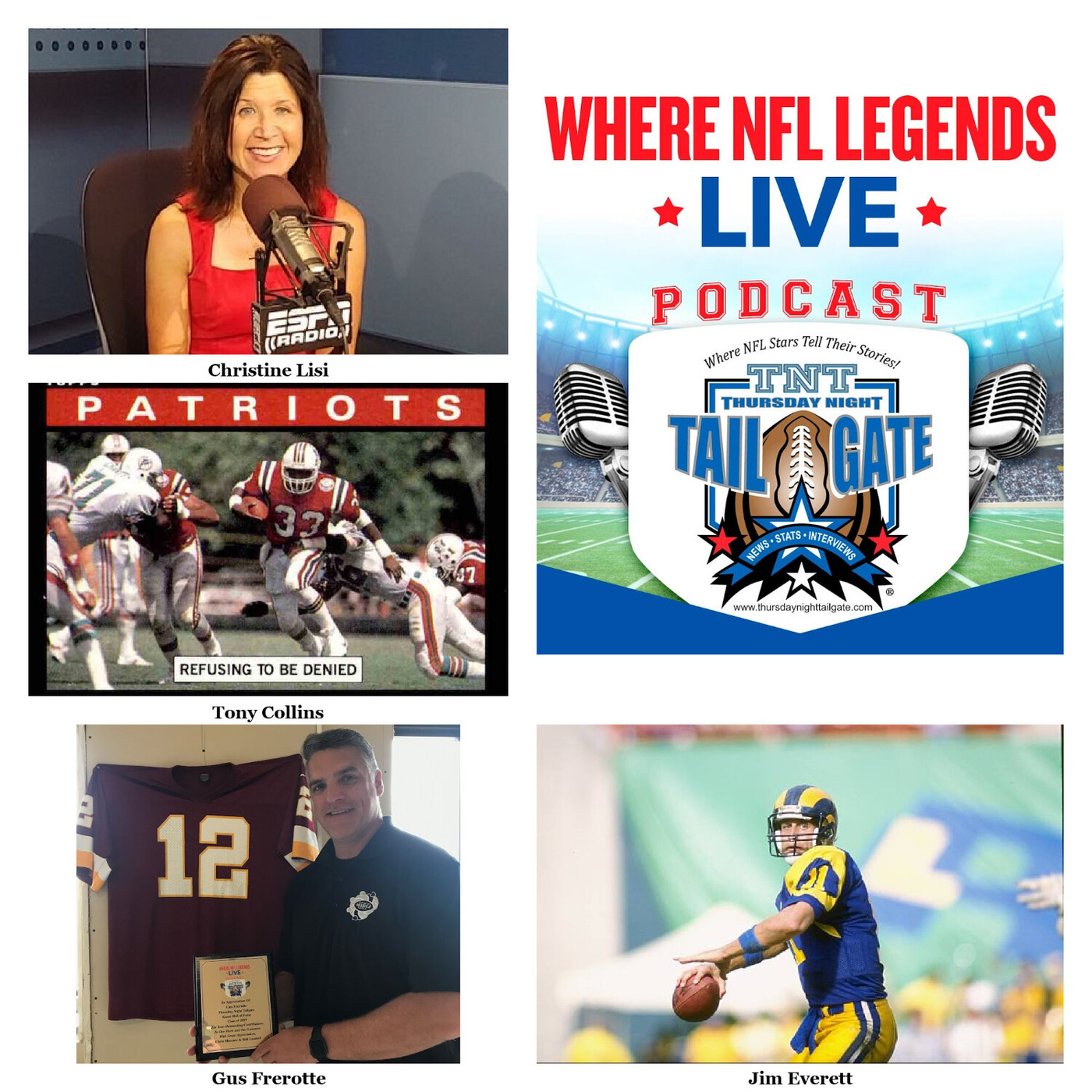 Thursday Night Tailgate, Where NFL Legends Live / Ed Marinaro