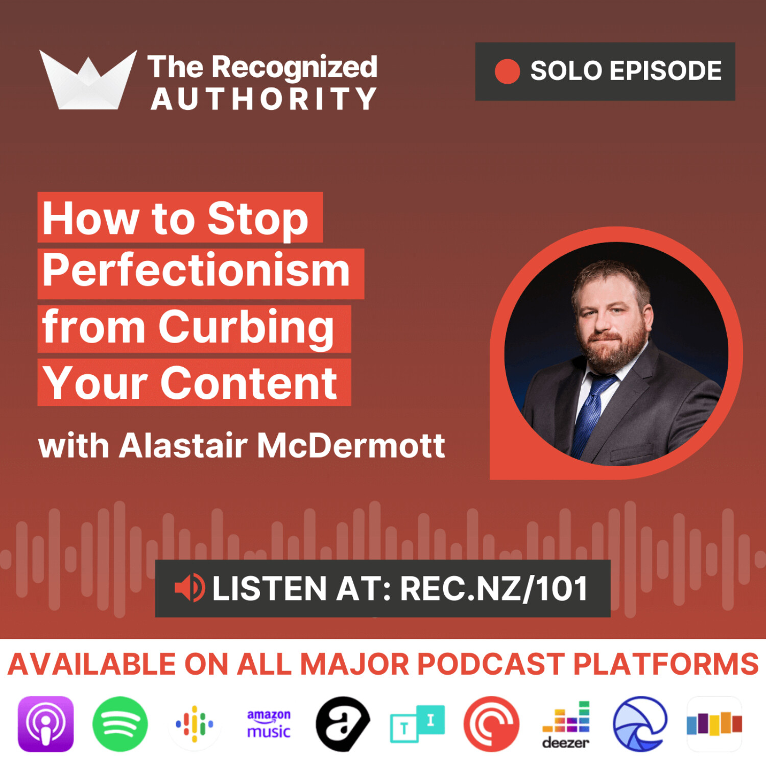 How to Stop Perfectionism from Curbing Your Content episode artwork