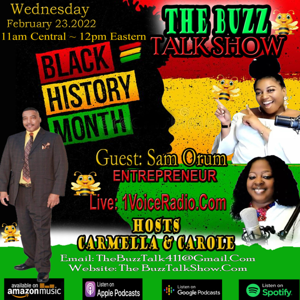 Black History Month With Sam Orum artwork