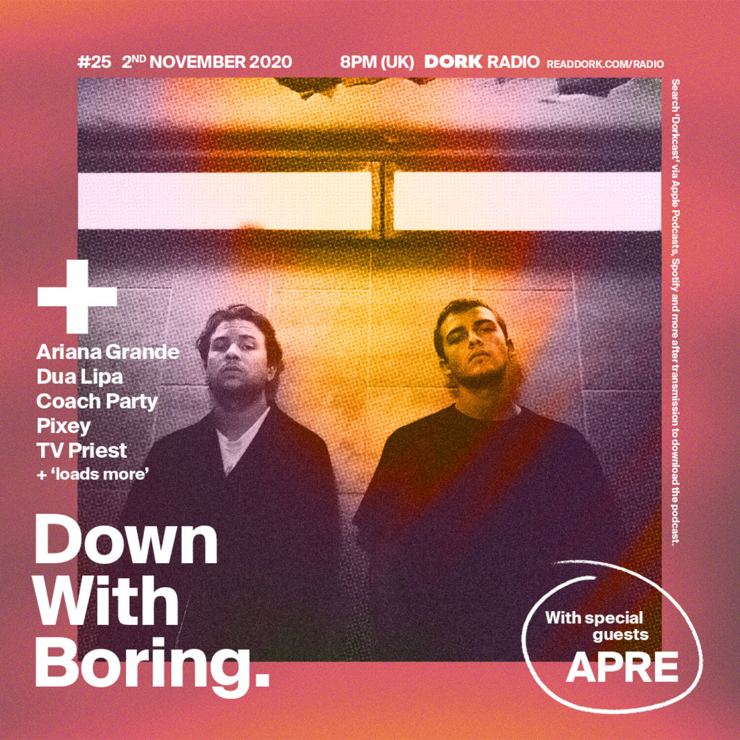cover of episode Down With Boring #0025: APRE