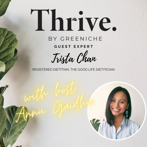 Having a non-diet approach to health during COVID-19 with Registered Dietician Trista Chan artwork