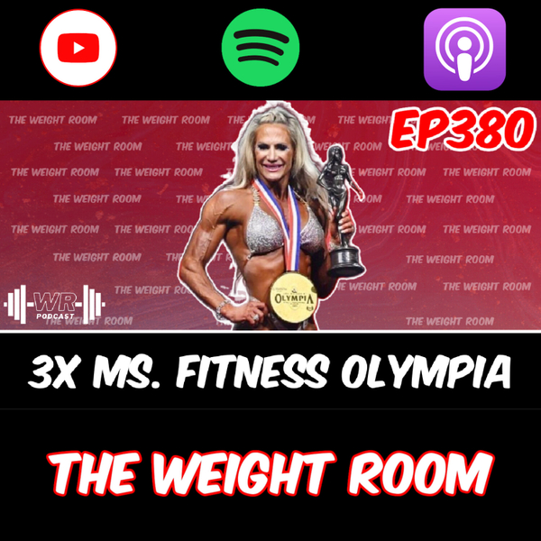 EP380: 3 Time Ms. Fitness Olympia, Whitney Jones artwork