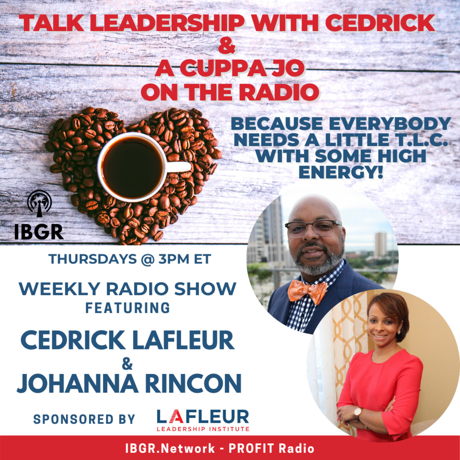 1. Leadership is about Influence - Cedrick LaFleur & Johanna Rincon episode artwork