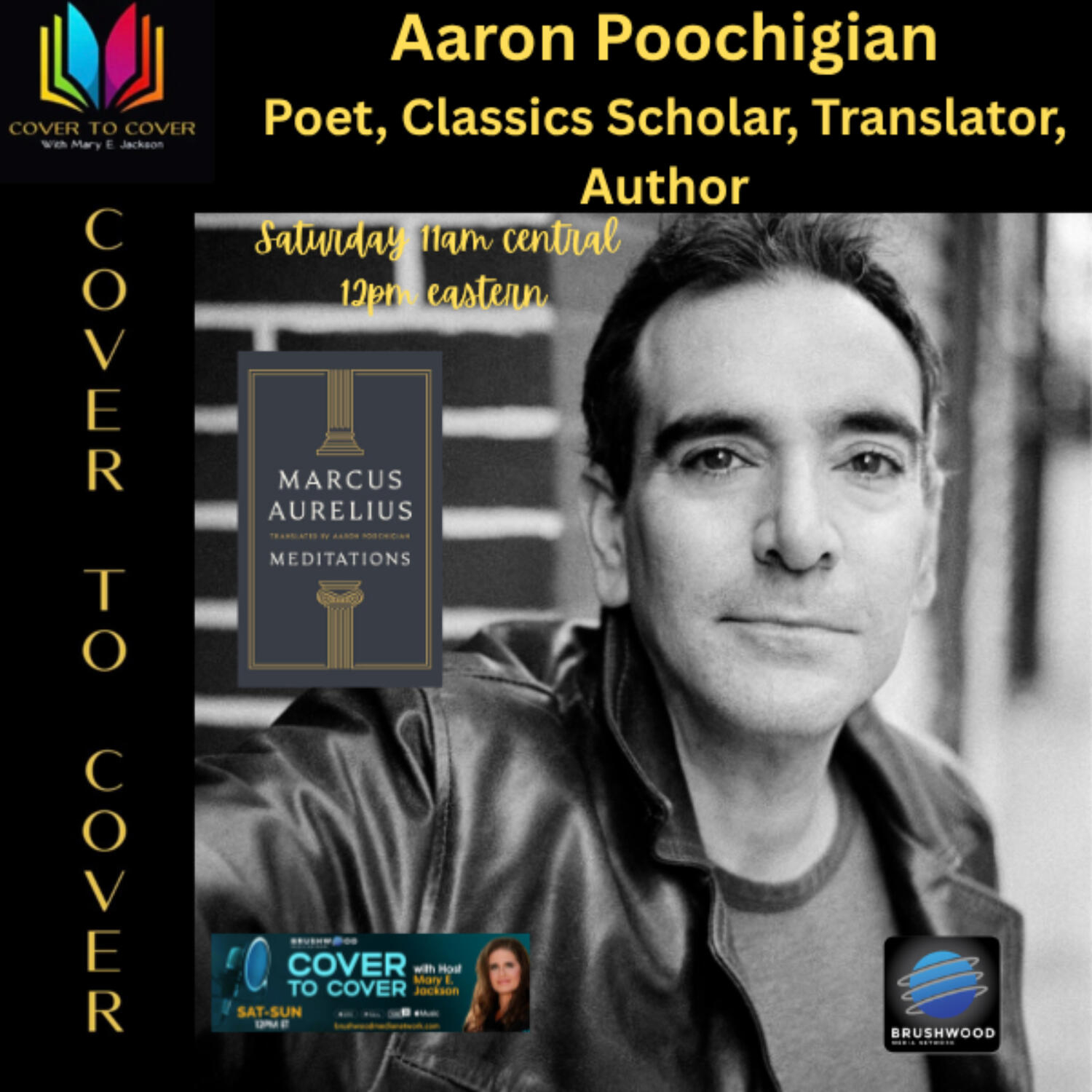 Aaron Poochigian - Marcus Aurelius says Be a Good Person episode artwork
