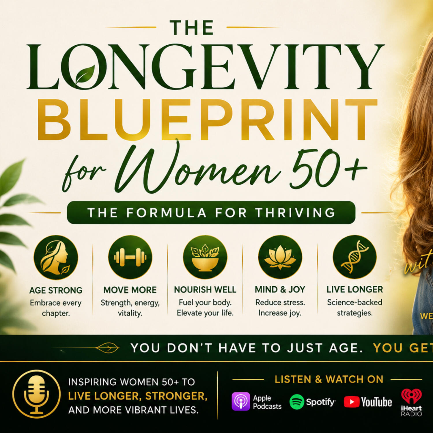 The Longevity Blueprint for Women 50+ The Formula for Thriving with Allison McCune Davis episode artwork