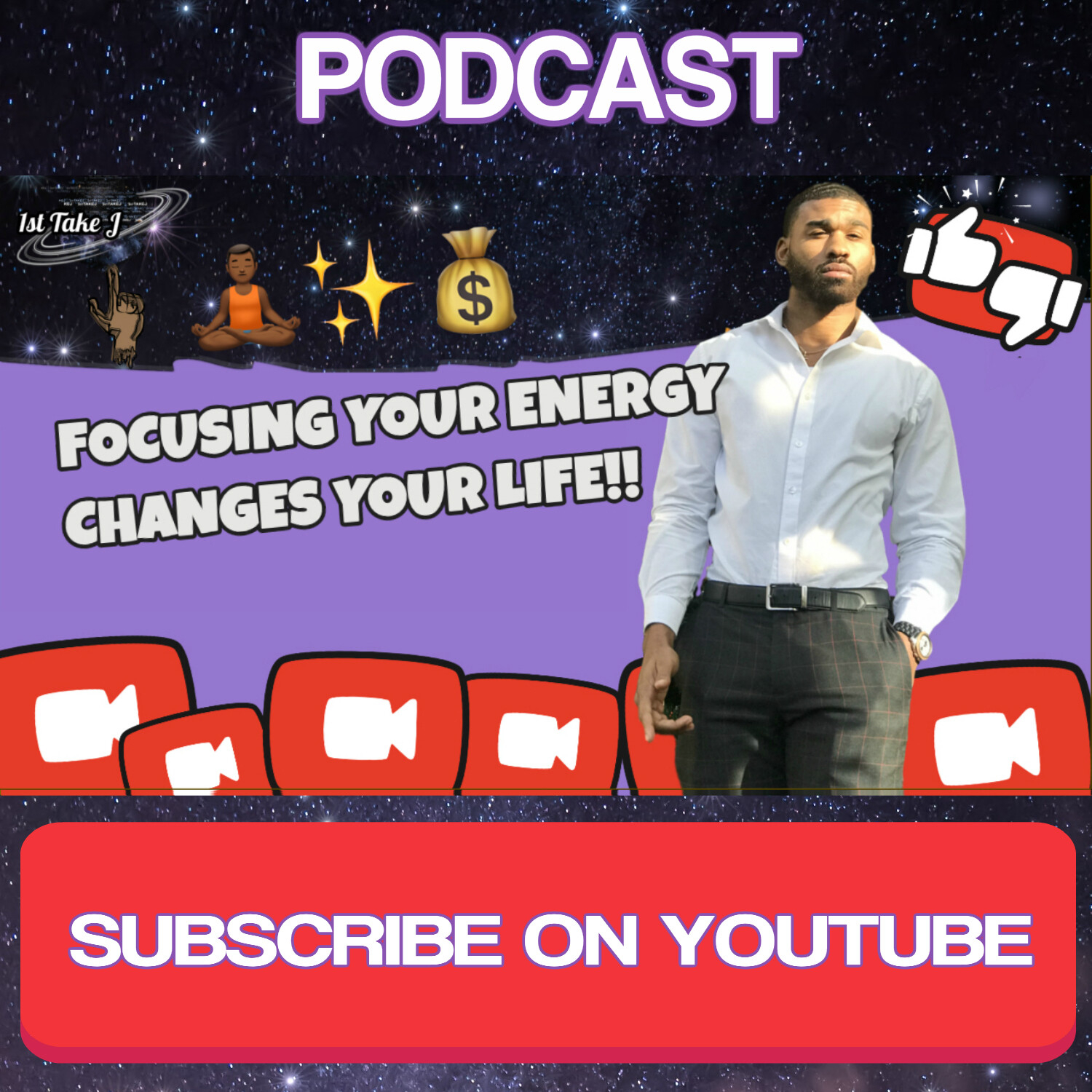 THINK POSITIVE! THOUGHTS ARE UNIVERSAL episode artwork