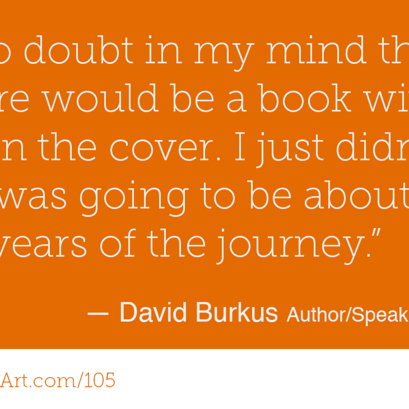 105 - Author on purpose. Professor by accident. With David Burkus - podcast episode cover