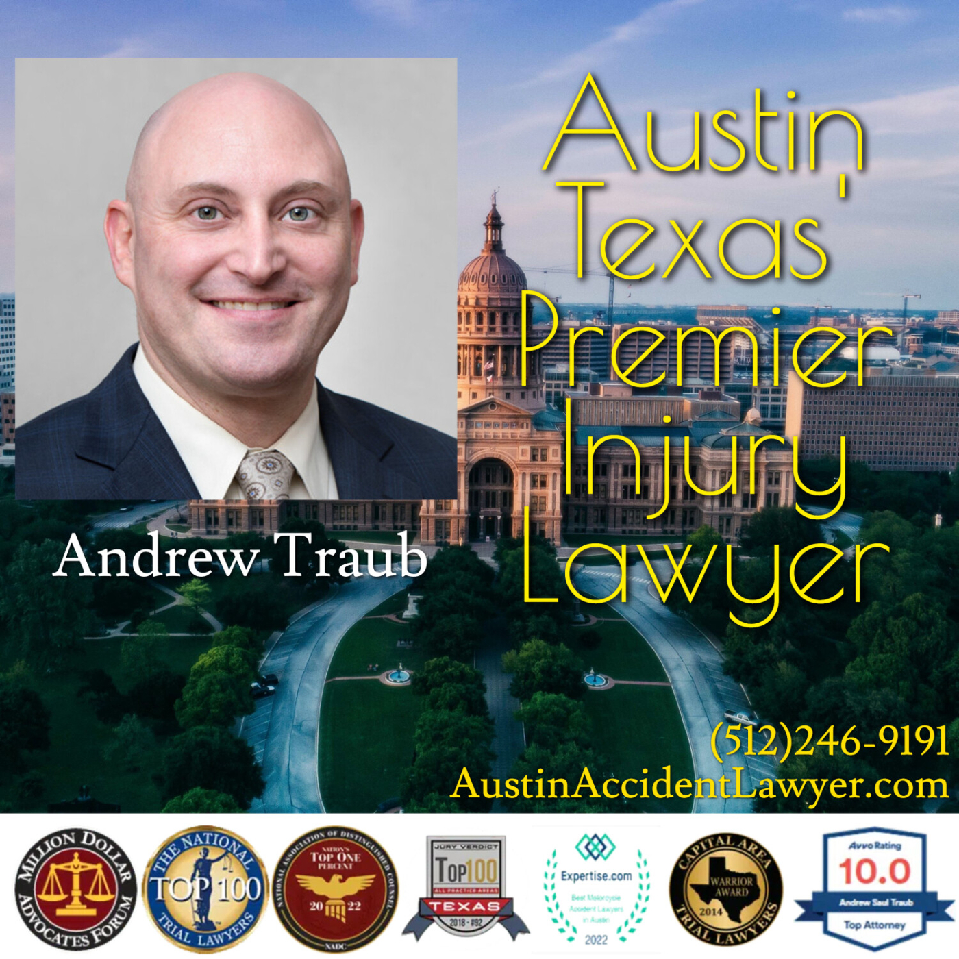 Top 10 Best Austin Personal Injury Lawyers
