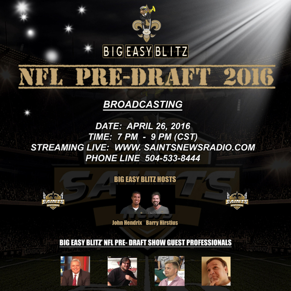 Big Easy Blitz:  NFL Pre-Draft 2016 Show artwork