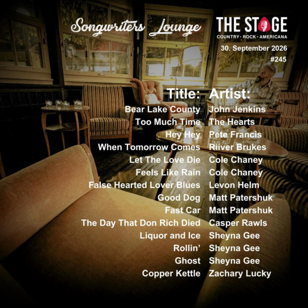 Songwriters Lounge vom 30. September 2026 artwork