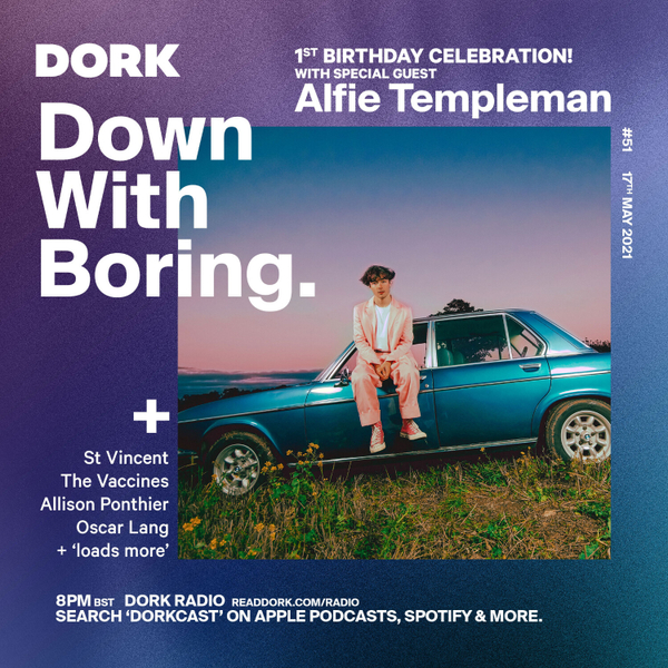 Down With Boring #0051: 1st Birthday Special with Alfie Templeman artwork