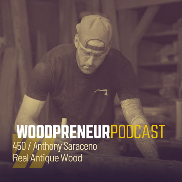 Anthony Saraceno, Real Antique Wood artwork