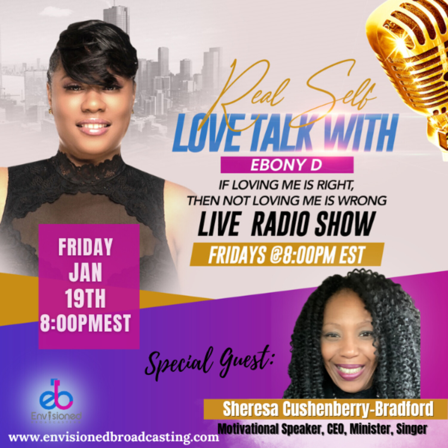 Real Self Love Talk with Ebony D