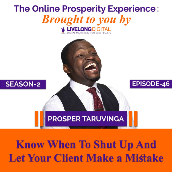 Know When To Shut Up And Let Your Client Make a Mistake artwork