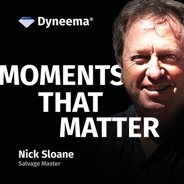Nick Sloane – Salvage Master – Moments That Matter, with Dyneema® artwork