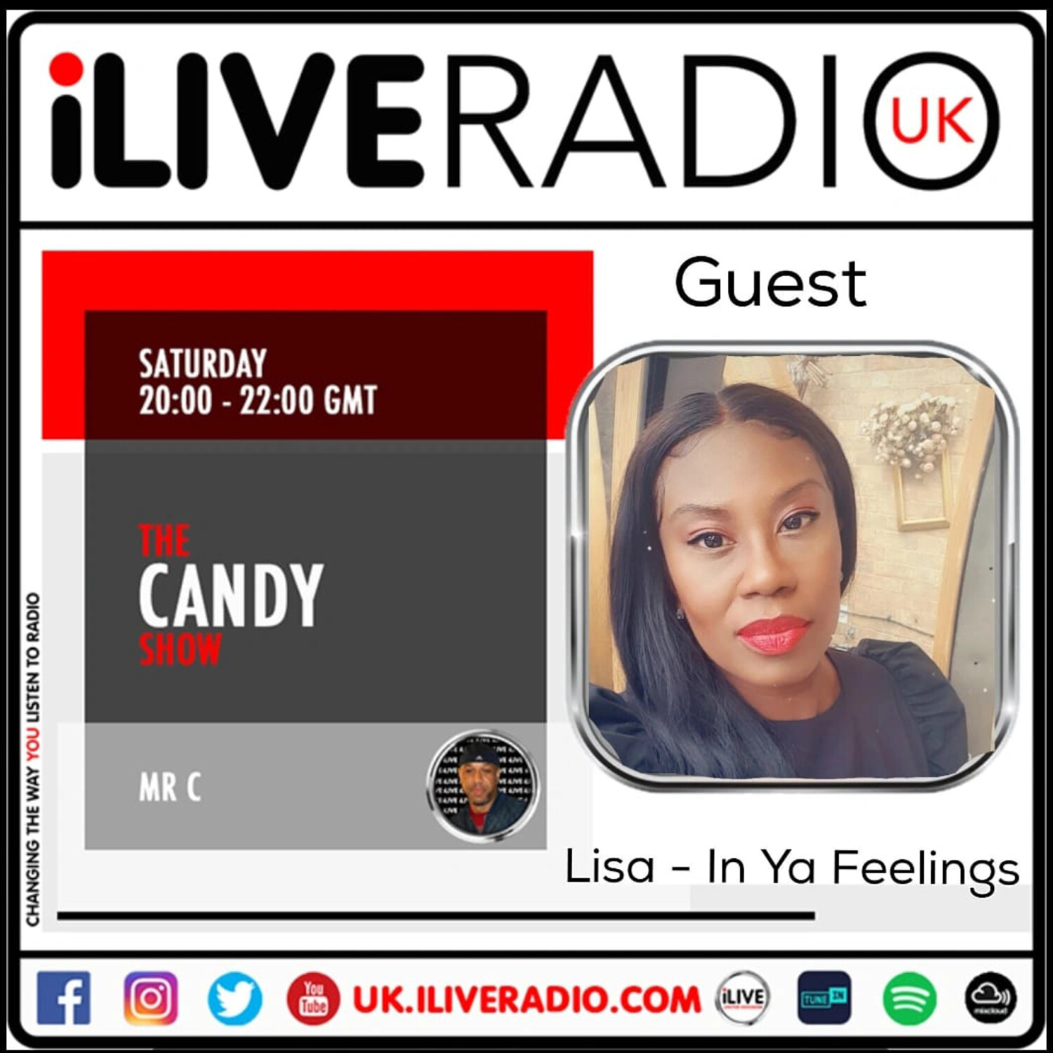 The Candy Show #45 w/ Mr C ft. guest: Lisa Scarlett (In Ya Feelings) | 21.08.2021