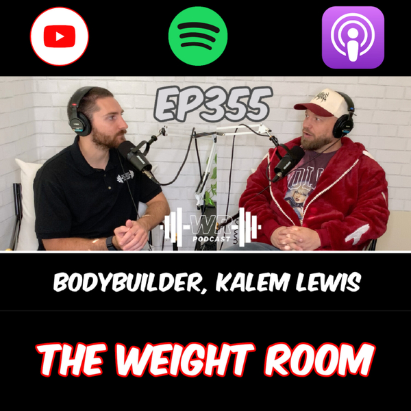 EP355: Bodybuilder, Kalem Lewis artwork