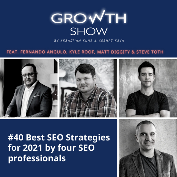 #40 Best SEO Strategies for 2021 by four SEO professionals artwork