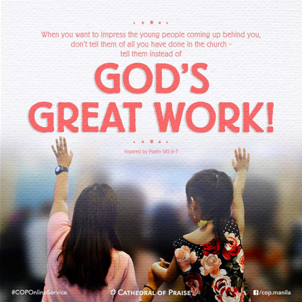 Psalm 145:4 to 7- The Duet of Two Generations artwork