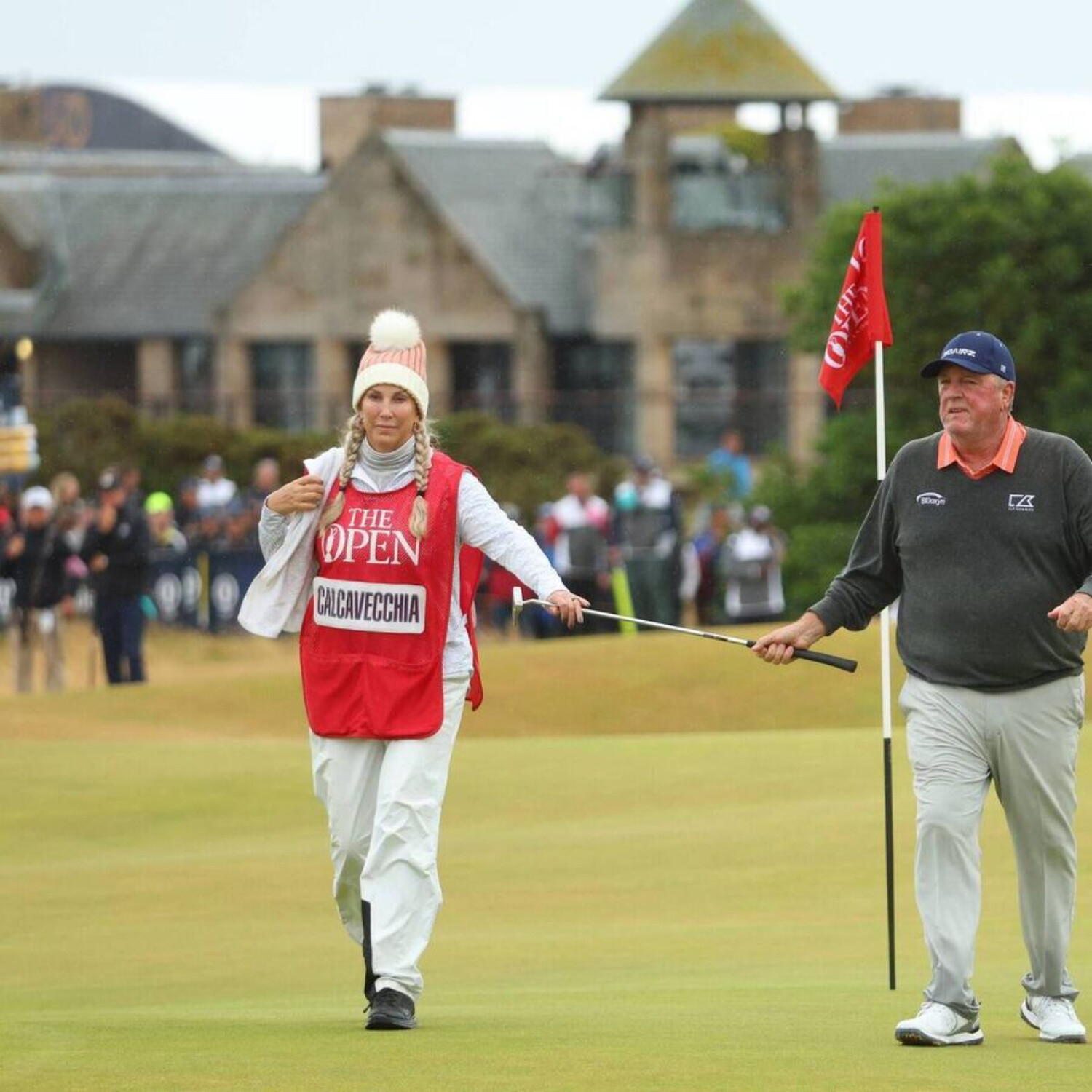 Brenda Calcavecchia, Mark's Wife, Caddie, and Funnier Half, Joins Me...