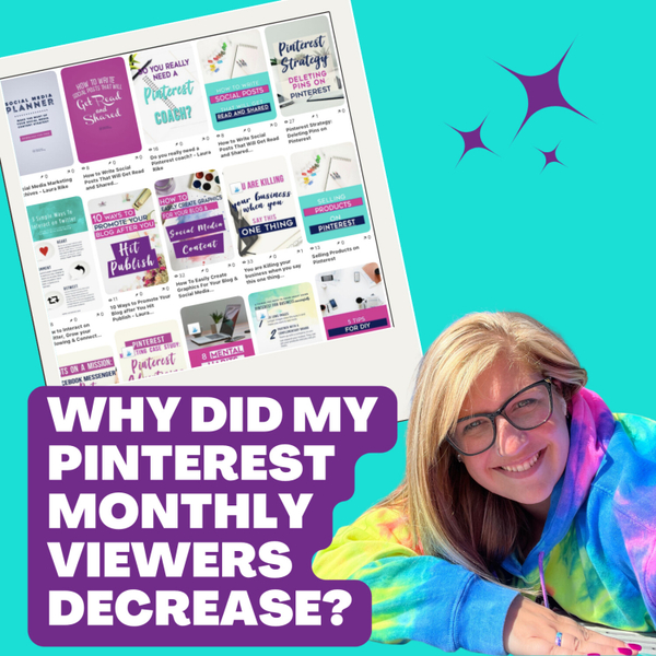 Why Did My Pinterest Monthly Viewers Decrease? artwork