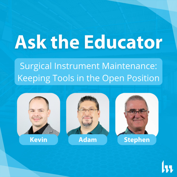 120. Surgical Instrument Maintenance: Keeping Tools in the Open Position  artwork